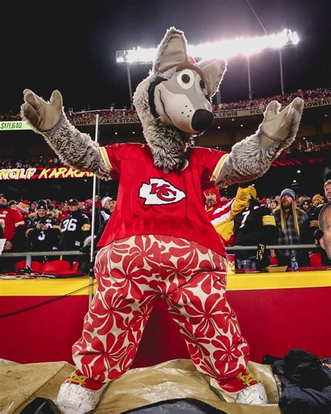 What does the chiefs mascot look like
